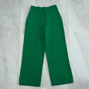 Green Wide-Leg trousers